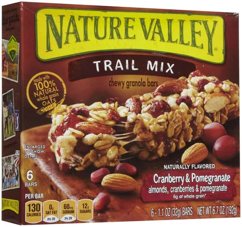 Vista 12 de Nature Valley Barras de granola de frutas y nueces, cereza de chocolate oscuro, 6 unidades, 7.4 onzas