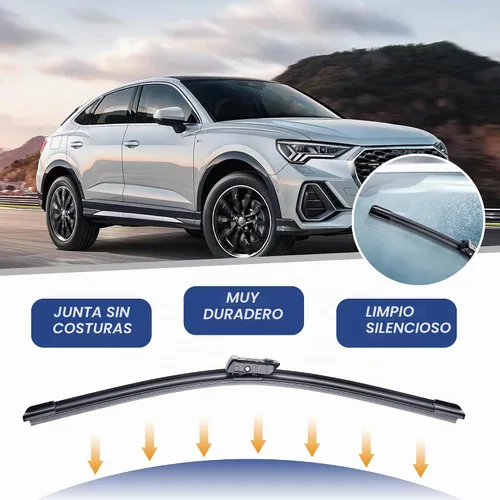 Vista 2 de Limpiaparabrisas de repuesto de 22 pulgadas + 22 pulgadas para Chevy Silverado/GMC Sierra 2014 2015 2016 2017 2018 (juego de 2) limpiaparabrisas