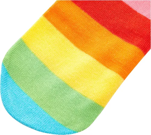 Vista 2 de Leg Avenue Women's Rainbow Pride Festival Thigh Highs Socks