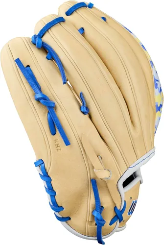 Vista 5 de Wilson Guantes de béisbol A2000® para invierno 2025 Rubio/Real/Amarillo