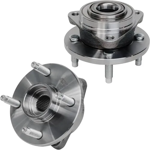 Vista 69 de Detroit Axle - Rotores de freno para Ford 2013-2019 Explorer Taurus Flex Lincoln MKT MKS, rotores de freno de disco ranurados perforados de repuesto