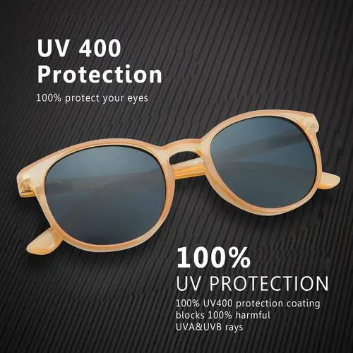 Vista 3 de 3 Pack Sunglasses for Men and Women, UV Protection Outdoor Glasses Vintage Square Full Frame