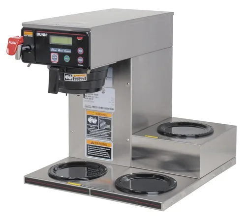 Vista 3 de BUNN Axiom DV-3 - Cafetera de 12 tazas con 1000 filtros Gris