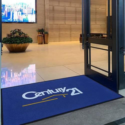 Vista 11 de ALLEVI Tapetes personalizados para puerta delantera, alfombras comerciales personalizadas para área de negocios, iglesia, museo, hogares