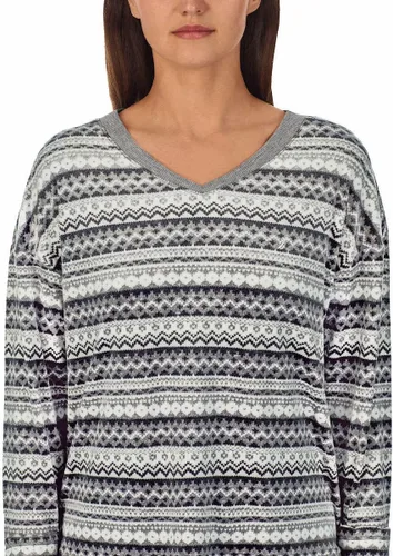 Vista 5 de Nautica Conjunto de pijama de forro polar acogedor de 2 piezas para mujer