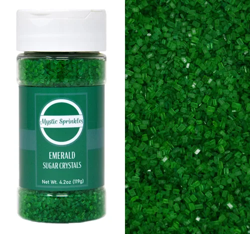 Vista 17 de Mystic Sprinkles Cristales de azúcar botella de 4.2 oz (ámbar - naranja)