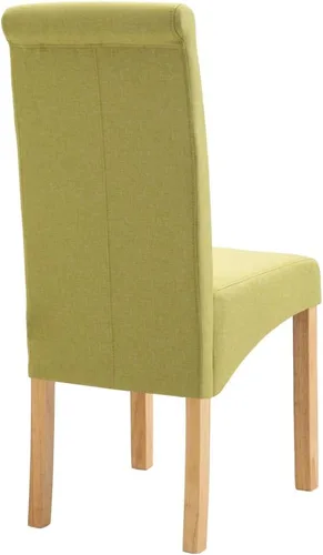 Vista 79 de Dining Chairs 4 Pcs Yellow Fabric,Living Room Dining Chairs,Counter Dining Chairs Suitable for Daily Dining Or Special Events Such As Meetings