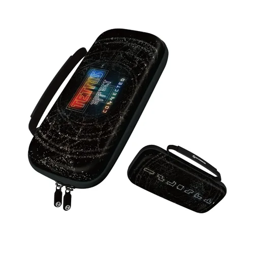 Vista 3 de Hyperkin Limited Edition Official Tetris EVA Console Travel Carrying Case Officially Licensed - Portable Carry Case for Nintendo SwitchOLEDLite
