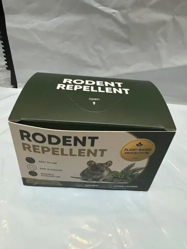 Vista 6 de Repelente de roedores para interiores, repelente de ratones para exteriores