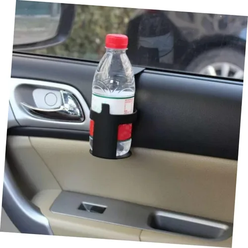 Vista 6 de Estante colgante para interior del automóvil, soporte universal para vasos de automóvil, estante portátil para botellas y tazas, fácil instalación