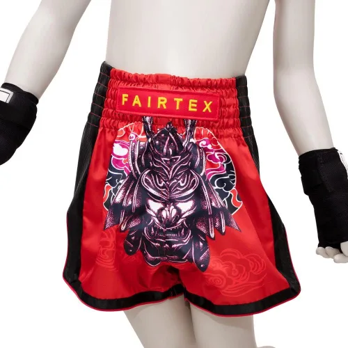 Vista 4 de Fairtex Pantalones cortos de boxeo Muay Thai para niños