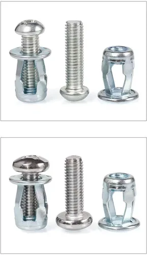Vista 4 de Esquirla 20 tuercas de gato para tornillos de pétalos de metal, insertos roscados, tubo de expansión, tornillo de anclaje, perno de expansión