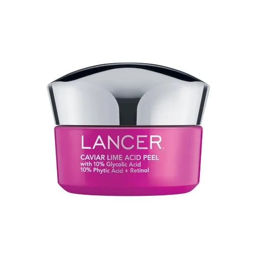 Vista 8 de Lancer Cuidado de la piel Caviar Ácido Lima Peel On the Go, Retinol Facial Chemical Peel with Brightening Glycolic Acid Peel On the Go, Retinol