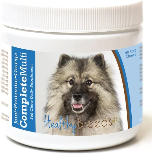Vista 393 de Healthy Breeds Affenpinscher todo en uno multivitamínico suave masticable 60