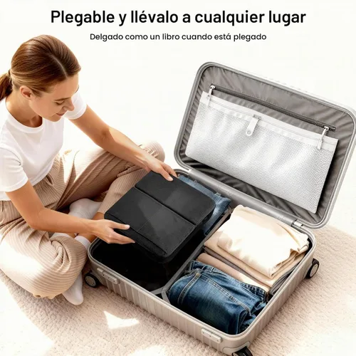 Vista 6 de Soporte de almohada para tablet con almacenamiento, soporte plegable para iPad para Lep, cama, sofá y escritorio, base suave con bolsillo y soporte