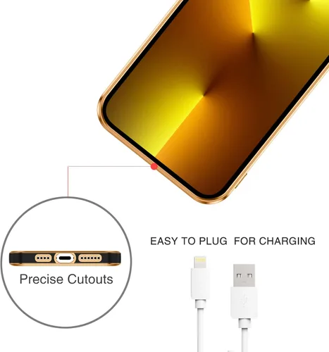 Vista 9 de BENTOBEN Funda para iPhone 13 Pro Max, delgada, suave, de lujo, galvanizada, para iPhone 13 Pro Max, para mujeres, hombres y niñas, a prueba