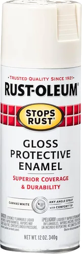 Vista 33 de Rust-Oleum 7776830 - Pintura en aerosol para prevención del óxido, 12 onzas, negro plano