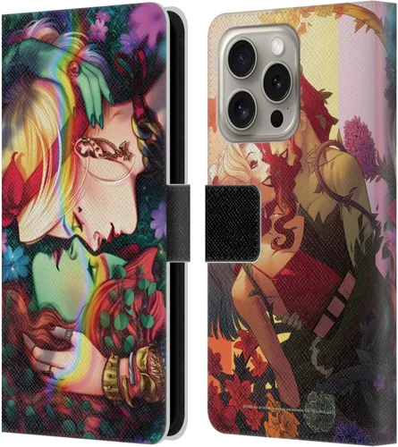 Vista 38 de Head Case Designs Officially Licensed Batman DC Comics Batman #609 Hush Gotham City Sirens Leather Wallet Case Compatible with Apple iPhone 7/8 / SE