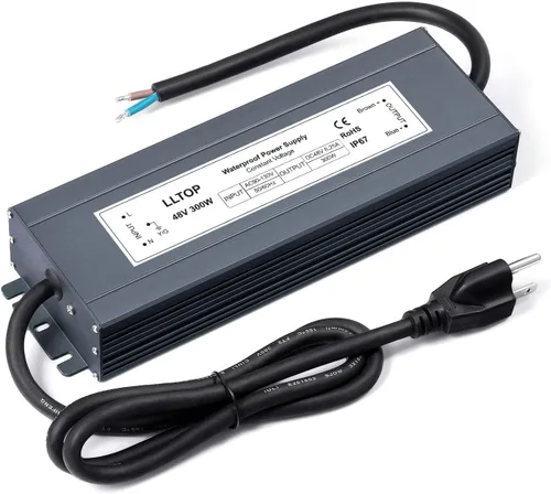 Vista 7 de transformador impermeable IP67 300W 8.33A de la fuente