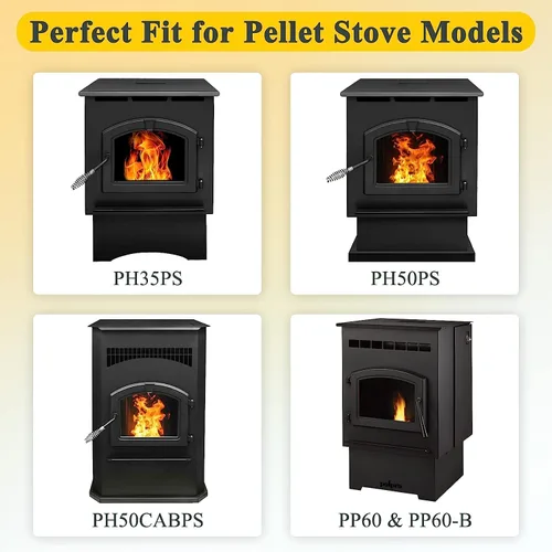 Vista 2 de Criditpid SRV7000-659 Reemplazo del ventilador de convección para PelPro PP60, PP60-B Estufa de pellets, Pleasant Hearth PH50CABPS, PH35PS, PH50PS