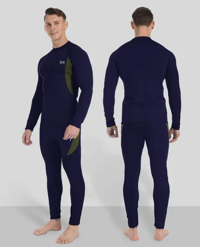 Vista 7 de MEETYOO mens Thermal Underwear for Men,men's Base Layer,2 Sets Long Johns Lined With Hunting GearBase Layer Set