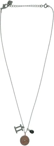 Vista 2 de Collar con colgante del zodiaco de Swarovski, color gris, talla única