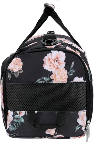 Vista 7 de MOSISO Bolsa deportiva de gimnasia con compartimento para zapatos