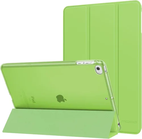 Vista 32 de MoKo Funda para iPad mini 5 2019/Mini 4 2015 (5ta/4ta Generación 7.9 pulgadas), funda delgada y ligera con soporte, con protector traslúcido