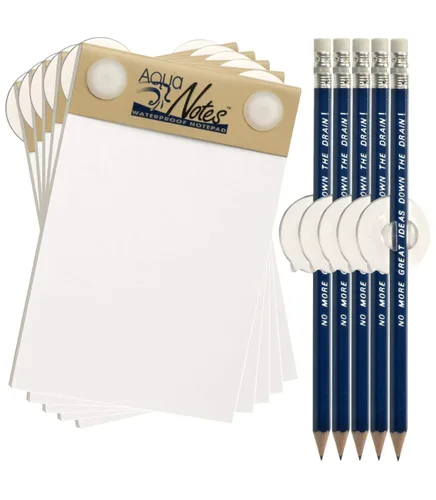 Vista 2 de Aqua Notes Waterproof Note Pad -5 Pack (MADE IN THE USA) Encuadernación desconocida