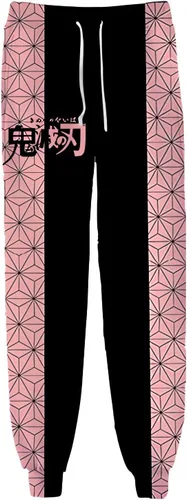 Vista 4 de Conjunto de sudadera con capucha de anime para niñas, estampado 3D, sudadera deportiva para niños, traje de jogging para jóvenes, conjunto de 2