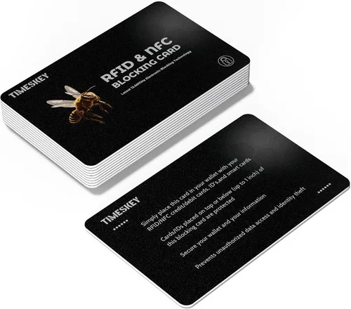 Vista 10 de Bloqueo RFID TimesKey, 2 pzas, Minimalista