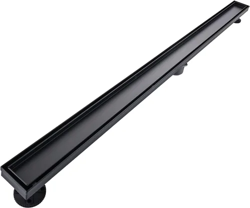 Vista 38 de AVSIILE Desagüe Lineal para Piso de Ducha, Oro Cepillado 12 Pulgadas Acero Inoxidable 304 Kit de Desagües de Baño, Desagüe de Zanja Rectangular