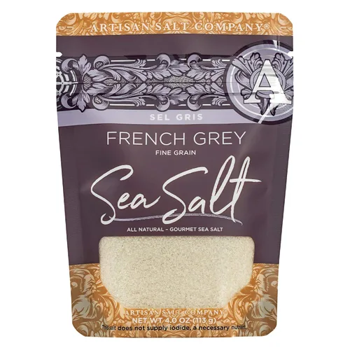 Vista 10 de SaltWorks Trufa negra natural, bolsa de cristales blancos y piezas de trufa marrón, sal marina, 3.5 onzas