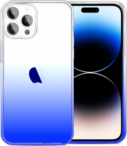 Vista 8 de JJGoo Compatible con iPhone 14 Pro, transparente, suave, a prueba de golpes, delgada, delgada, funda protectora transparente para teléfono