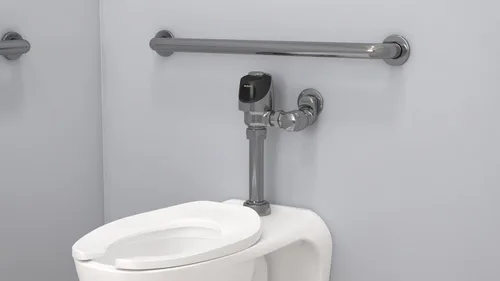 Vista 8 de Sloan G2 Optima Plus 8180 Sensor expuesto para orinal, válvula de descarga 1.0 GPF - descarga única, conexión de accesorio superior Spud, sensor