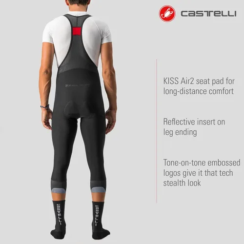 Vista 3 de Castelli Tutto Nano Bibknicker para ciclismo de carretera y grava I para hombre