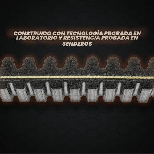 Vista 3 de SuperATV Correa de transmisión CVT resistente para Can-Am Maverick 1000 2013-2018 Durabilidad extrema y rendimiento a altas temperaturas