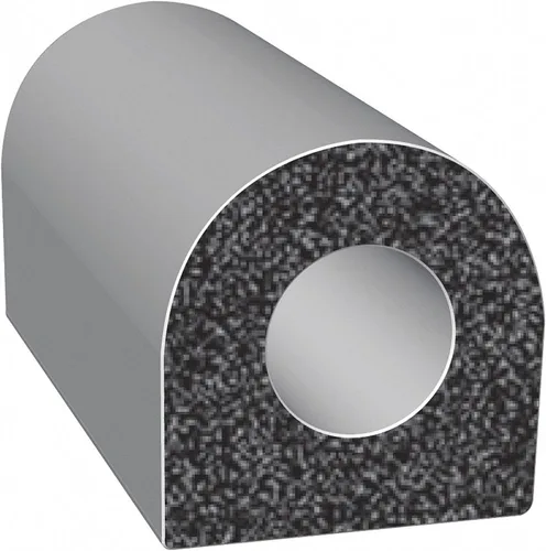 Vista 20 de Trim-Lok Sello de goma en forma de D – 0.437 pulgadas de alto, 0.375 pulgadas de ancho, 25 pies de largo – Sello de espuma EPDM con adhesivo