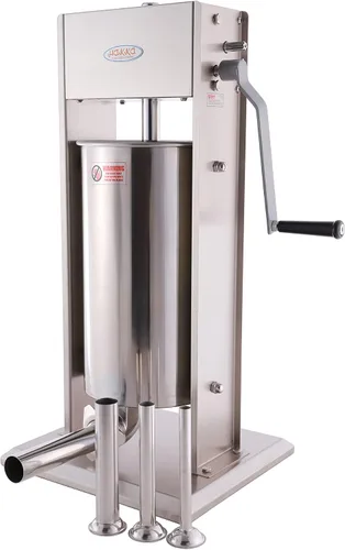 Vista 12 de Hakka - Máquina de salchichas vertical de acero inoxidable de 2 velocidades (7 libras/3 litros (horizontal))