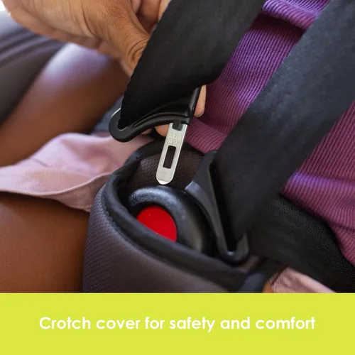 Vista 12 de Baby Trend Hybrid SI 3 en 1 - Asiento de coche con refuerzo de combinación con protección contra impactos laterales, Dash Orchid