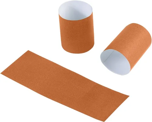 Vista 8 de Gmark Servilleteros autoadhesivos de papel Biege (2500 unidades) – Servilleteros profesionales de 4.25 x 1.5 pulgadas – Envoltorios desechables