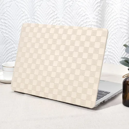 Vista 23 de Seorsok - Funda compatible con MacBook Air de 13 pulgadas 2022 2021 2020 2019 2018 versión A1932 A2179 M1 A2337 Touch ID, elegante carcasa rígida