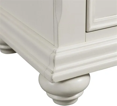 Vista 9 de Picket House Furnishings Brooks Mesita de noche con 3 cajones con puertos USB