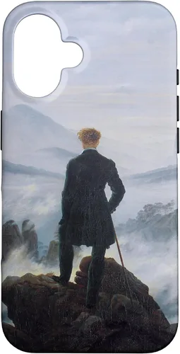 Vista 32 de The Wanderer Above The Sea of Fog - Caspar David Friedrich Case for iPhone 17