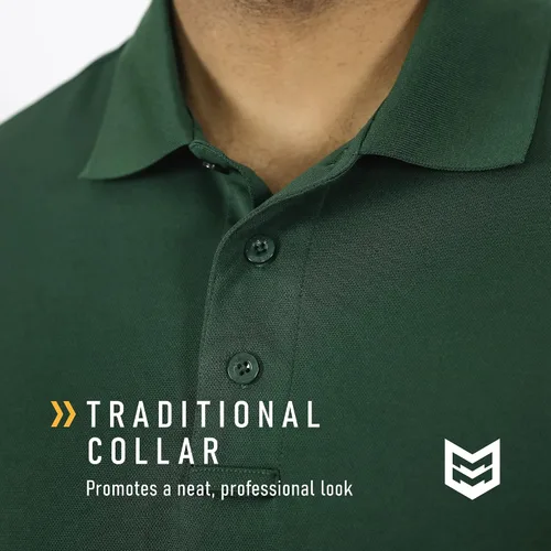 Vista 4 de MISSION MADE Polo táctico uniforme militar para hombre