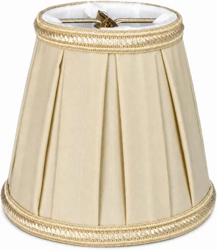 Vista 15 de Royal Designs, Inc. Lámpara de araña Imperio con moldura decorativa CS-404AGL, oro antiguo, 3 x 5 x 4,5