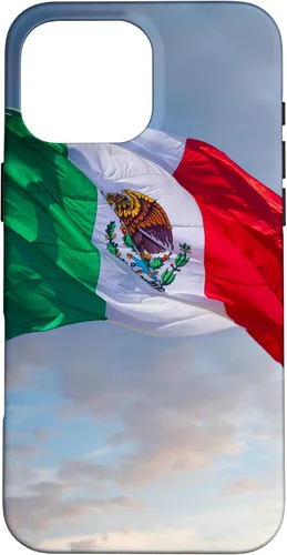 Vista 19 de iPhone 16 Mexico Flag Graphic Mexican Case