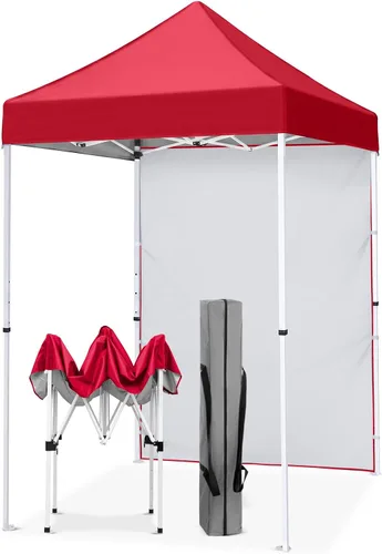 Vista 38 de EAGLE PEAK - Toldo desplegable de 5 x 5, toldo instantáneo para exteriores, fácil de instalar, refugio plegable de pierna recta (beige)