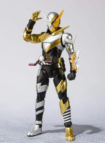 Vista 2 de Banda S.H. Figuarts Kamen Rider Build Trial Form Rabbit Dragon Figura de acción
