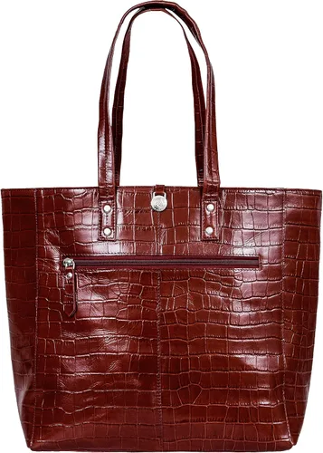 Vista 4 de ANTONIO VALERIA Alexis - Bolso de cuero con asa superior para mujer